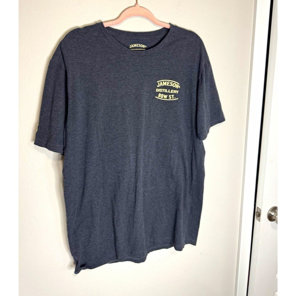 Jameson Distillery Bow St. Gray Short Sleeve T-Shirt, Size XXL